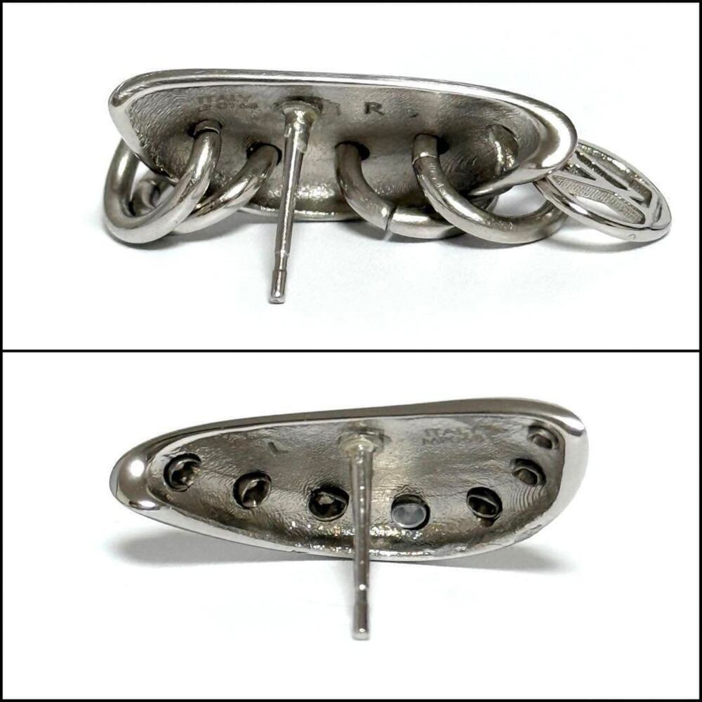 LOUIS VUITTON Silver Earrings - Picture 4 of 10